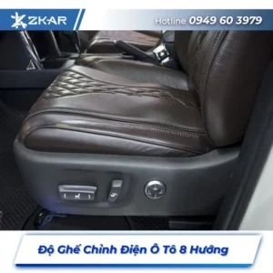 Độ Ghế Chỉnh Điện Ô Tô 8 Hướng Tại TPHCM