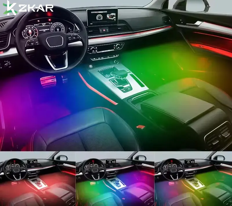 Các tính năng của bộ đèn led nội thất V3 Kia Sonet 2024 bao gồm