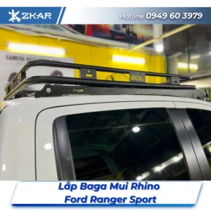 Lắp Đặt Baga Mui Rhino Xe Ford Ranger Sport Tại TPHCM