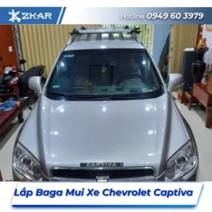 Lắp Đặt Baga Mui Xe Chevrolet Captiva Tại TPHCM