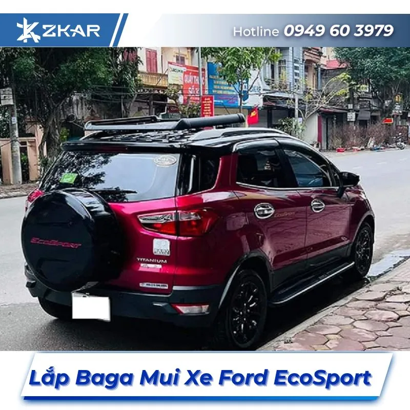 Lắp Đặt Baga Mui Xe Ford EcoSport Tại TPHCM