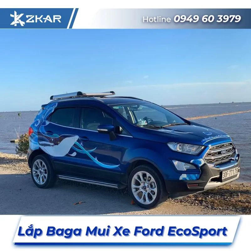 Lắp Đặt Baga Mui Xe Ford EcoSport Tại TPHCM