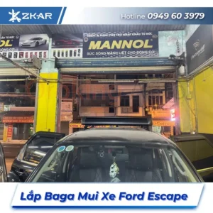 Lắp Đặt Baga Mui Xe Ford Escape Tại TPHCM