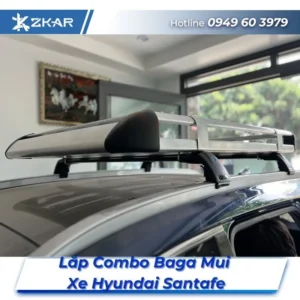 Lắp Đặt Baga Mui Xe Hyundai Santafe Tại TPHCM