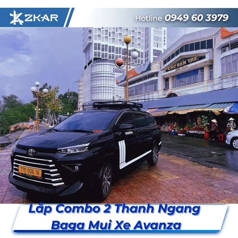 Lắp Đặt Baga Mui Xe Toyota Avanza Premio Tại TPHCM