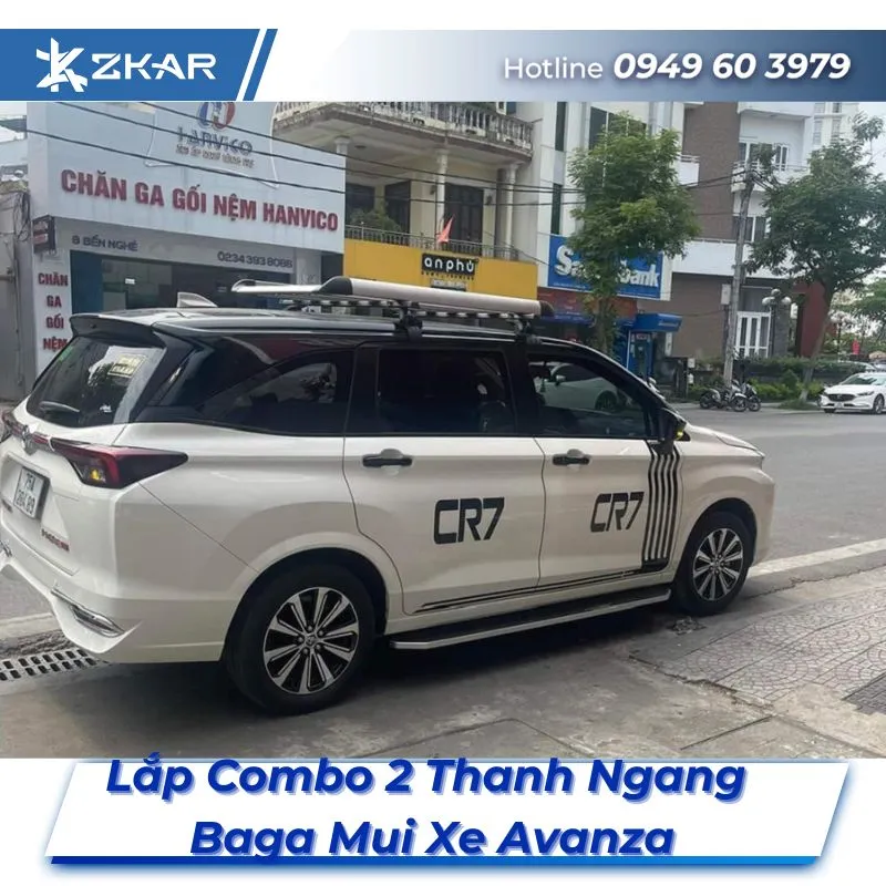 Lắp Đặt Baga Mui Xe Toyota Avanza Premio Tại TPHCM