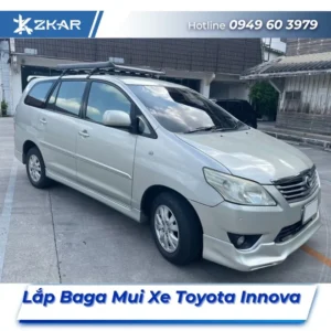 Lắp Đặt Baga Mui Xe Toyota Innova Tại TPHCM