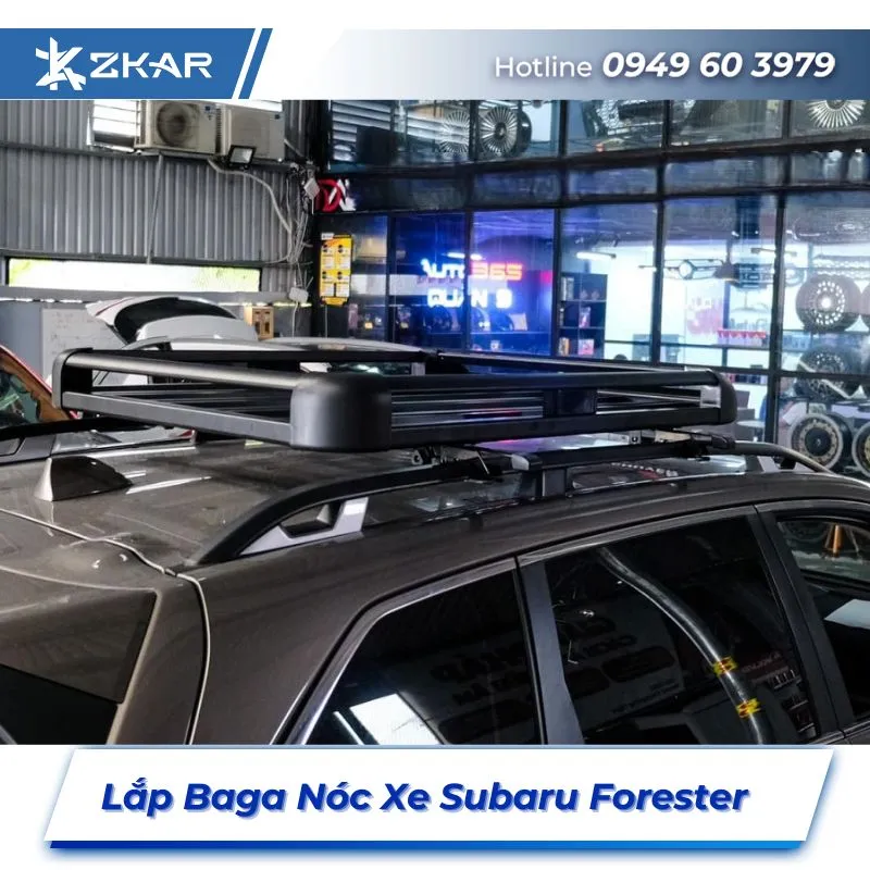 Lắp Đặt Baga Nóc Xe Subaru Forester Tại TPHCM