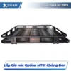 Lắp Đặt Giá Nóc Option MT01 Không Đèn Tại TPHCM