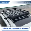 Lắp Đặt Giá Nóc Option MT02 Màu Đen Tại TPHCM
