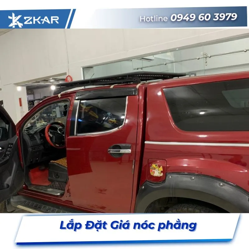 Lắp Đặt Giá Nóc Phẳng Tại TPHCM