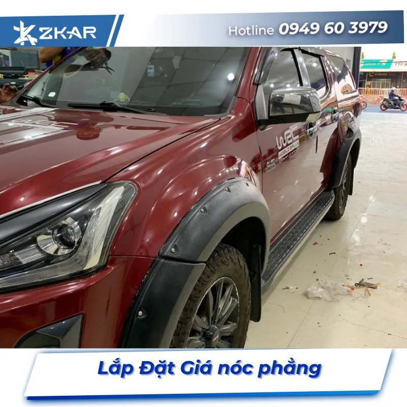 Lắp Đặt Giá Nóc Phẳng Tại TPHCM
