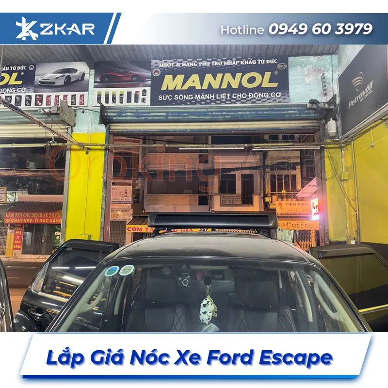 Lắp Đặt Giá Nóc Xe Ford Escape Tại TPHCM