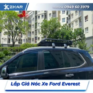 Lắp Đặt Giá Nóc Xe Ford Everest Tại TPHCM
