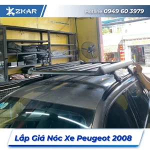Lắp Đặt Giá Nóc Xe Peugeot 2008 Tại TPHCM