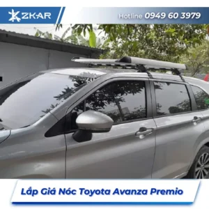 Lắp Đặt Giá Nóc Xe Toyota Avanza Premio Tại TPHCM