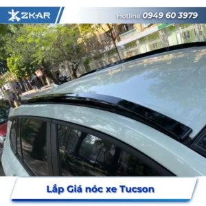 Lắp Đặt Giá Nóc Xe Tucson Tại TPHCM