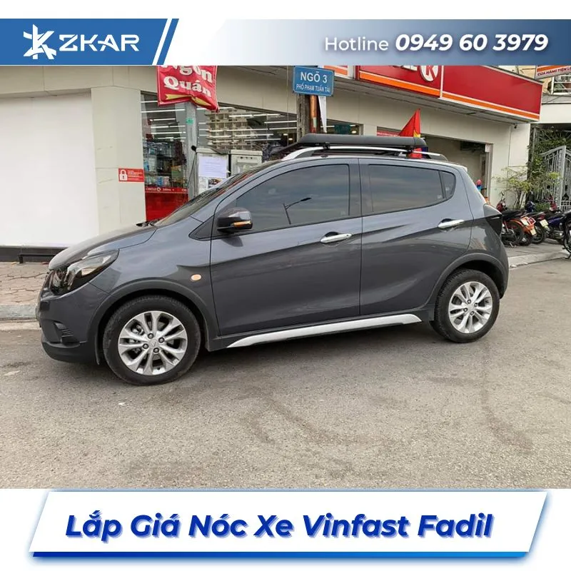 Lắp Đặt Giá Nóc Xe Vinfast Fadil Tại TPHCM