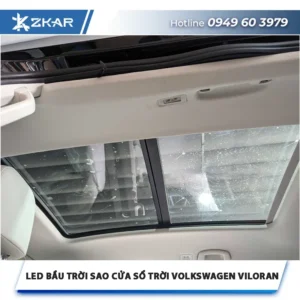 Biến Hóa Không Gian Nội Thất Xe Volkswagen Viloran Với LED Bầu Trời Sao Cửa Sổ Trời