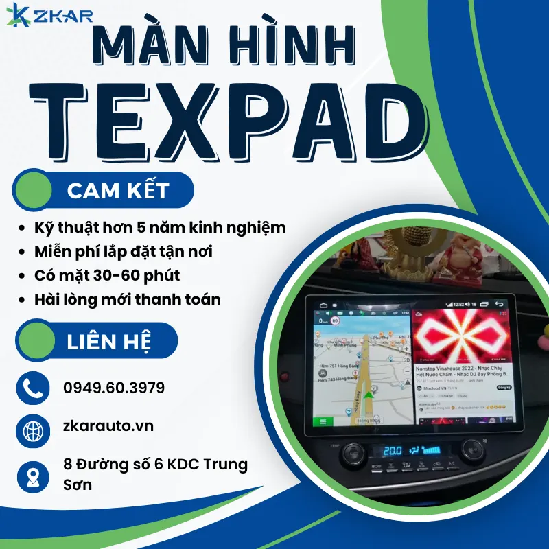Màn Hình Android Texpad Tại TPHCM | Bảng Giá Mới Nhất 2024