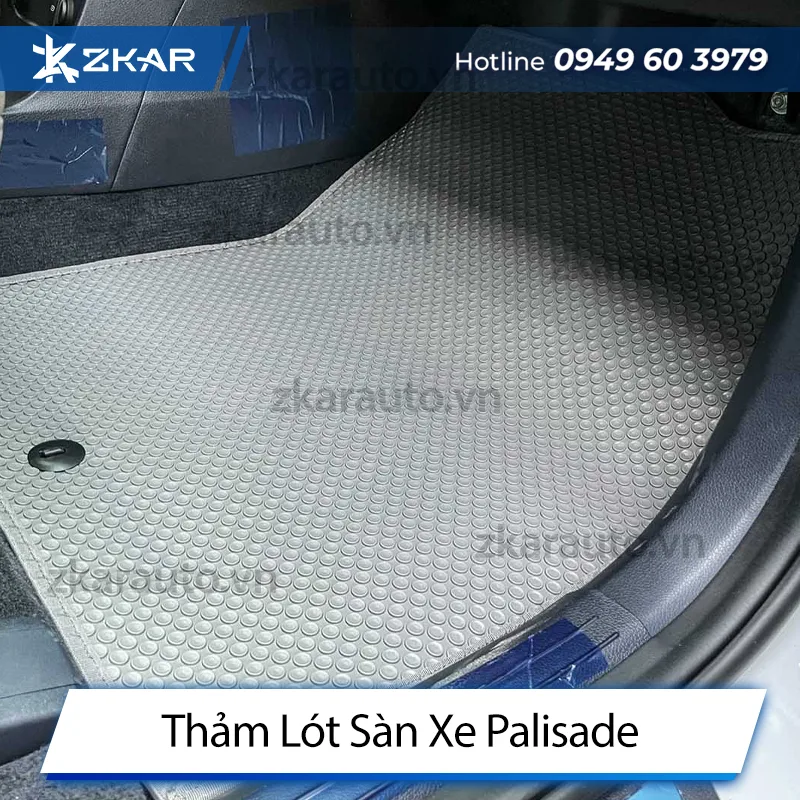 Trung tâm lắp thảm lót cốp cho Palisade chất lượng tại Sài Gòn