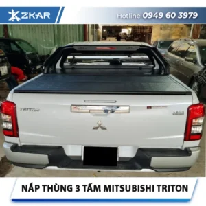 Nắp Thùng 3 Tấm Xe Mitsubishi Triton | Lắp Ngay Tại TPHCM