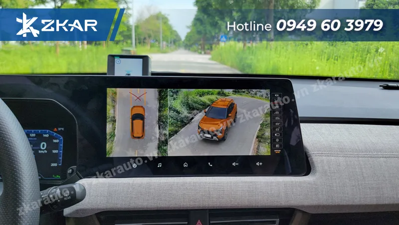 Lợi Ích Lắp Camera 360 Độ Cho Xforce tại ZKar