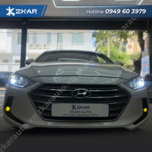 Độ Đèn Bi Led X-Light V30 Ultra và Bi Gầm 3 Màu Cho Xe Hyundai Elantra