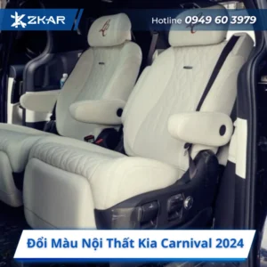 Đổi màu nội thất Kia Carnival 2024 - Nâng tầm xế yêu