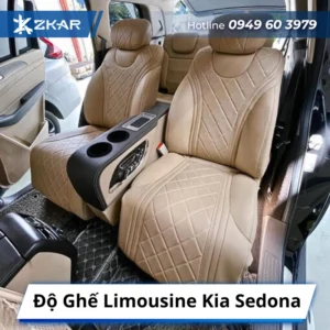 Độ Ghế Limousine Kia Sedona