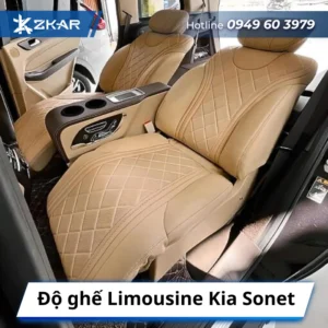 Độ ghế Limousine Kia Sonet