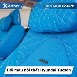 Đổi màu nội thất Hyundai Tucson