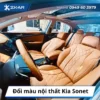 Đổi màu nội thất Kia Sonet