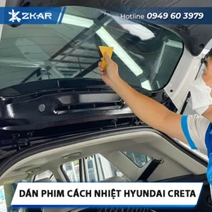 Dán Phim Cách Nhiệt Xe Hyundai Creta | Giải Pháp Hoàn Hảo Cho Mùa Hè Nóng Bức