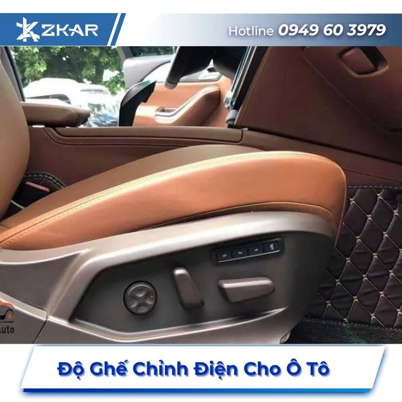 Độ Ghế Chỉnh Điện Cho Ô Tô: Nâng Cấp Tiện Nghi, Nâng Tầm Đẳng Cấp