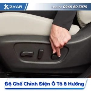 Độ Ghế Chỉnh Điện Ô Tô 8 Hướng Dễ Dàng Thay Đổi Vị Trí Tại TPHCM