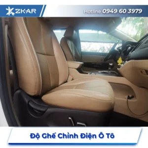 Độ Ghế Chỉnh Điện Ô Tô: Nâng Cấp Tiện Nghi, Nâng Tầm Đẳng Cấp