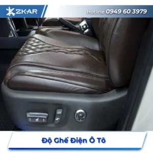 Độ Ghế Điện Ô Tô: Bảo Vệ Sức Khỏe Cho Người Sử Dụng