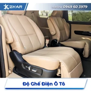 Độ Ghế Điện Ô Tô Mang Đến Tư Thế Lái Xe Thoải Mái