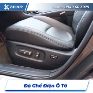 Độ Ghế Điện Ô Tô Nâng Cấp Tiện Nghi Tại TPHCM