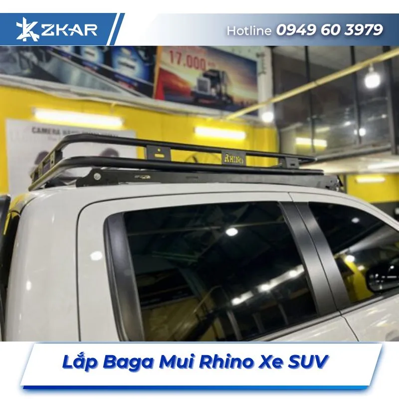 Lắp Đặt Baga Mui Rhino Xe SUV Tại TPHCM