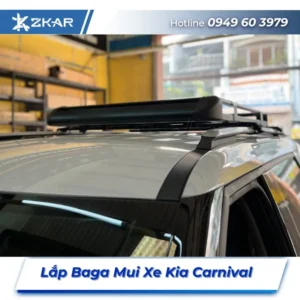 Lắp Đặt Baga Mui Xe Kia Carnival Tại TPHCM