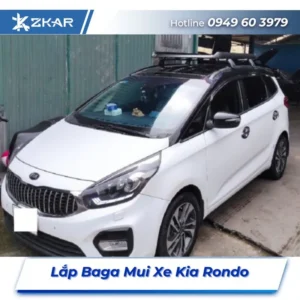 Lắp Đặt Baga Mui Xe Kia Rondo Tại TPHCM