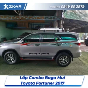 Lắp Đặt Baga Mui Xe Toyota Fortuner 2017 Tại TPHCM