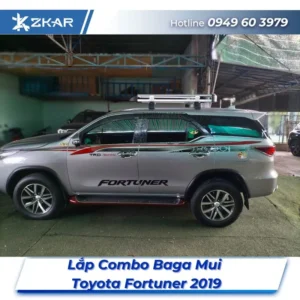 Lắp Đặt Baga Mui Xe Toyota Fortuner 2019 Tại TPHCM