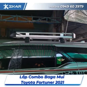 Lắp Đặt Baga Mui Xe Toyota Fortuner 2021 Tại TPHCM