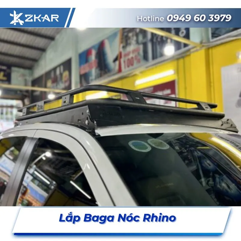 Lắp Đặt Baga Nóc Rhino Tại TPHCM