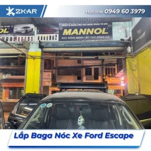 Lắp Đặt Baga Nóc Xe Ford Escape Tại TPHCM