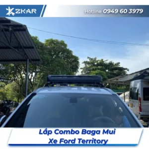 Lắp Đặt Combo Baga Mui Xe Ford Territory Tại TPHCM