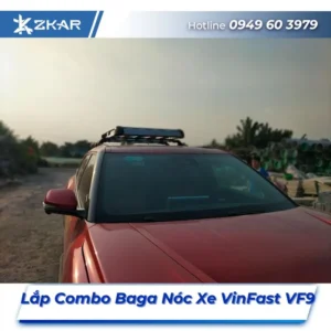 Lắp Đặt Combo Baga Nóc Xe VinFast VF9 Tại TPHCM